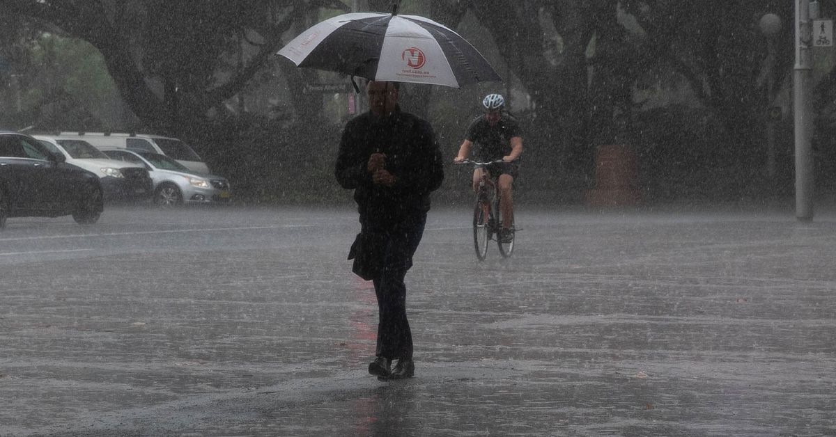 Rain bomb hits Sydney earlier than expected – 9News