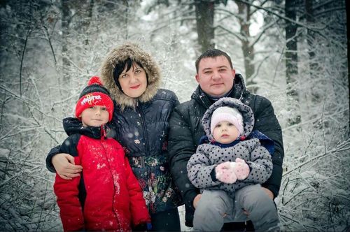 His mum Olesya, 30, dad Evgeny and four-year-old sister Ksenia all died in the fire. (The Siberian Times)