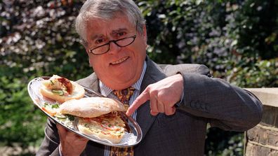 Albert Roux, seen here in 1997, has died at age 85
