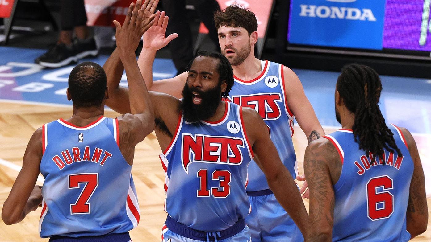James Harden scores historic 30-point triple-double on debut for Brooklyn Nets