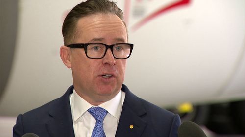 Qantas CEO Alan Joyce addresses Sydney Airport delays.