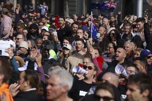 Melbourne lockdown protests