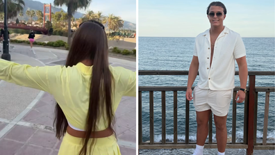 Venezuela Fury and Noah Price honeymoon