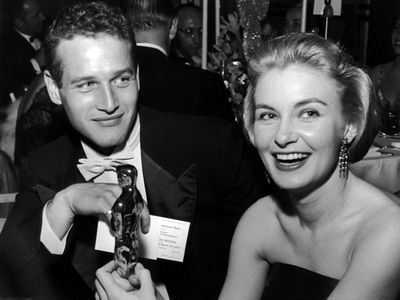 Paul Newman and Joanne Woodward 