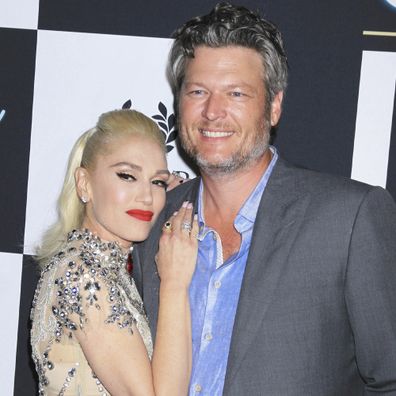 Gwen Stefani and Blake Shelton 