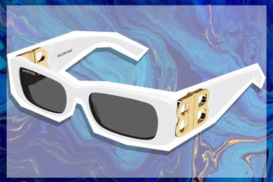 9PR: Balenciaga Eyewear BB0096S BB-plaque sunglasses