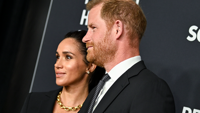 Meghan, Duchess of Sussex, Prince Harry, Duke of Sussex at Project Healthy Minds' World Mental Health Day Festival at Spring Studios on October 9, 2025 in New York, New York. 