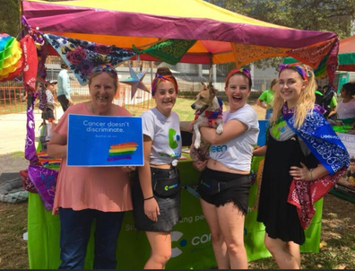 She began spending time at CanTeen events during her mum's cancer treatment.