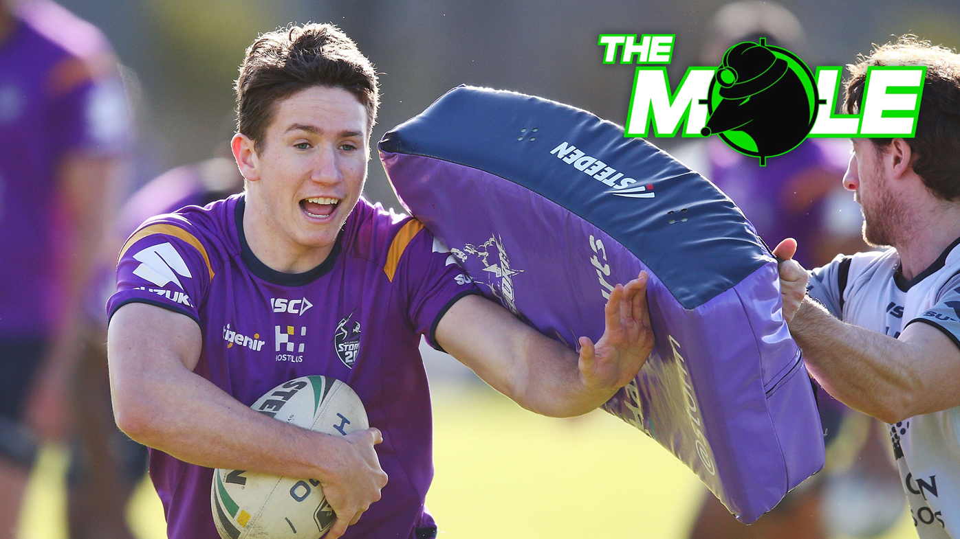 Matthew Johns' son Cooper elevated to Melbourne Storm's NRL squad