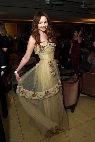 Natasha Bassett attends the Power Of The Dog Red Carpet and Reception at Sunset Tower Hotel on November 11, 2021 in Los Angeles, California.