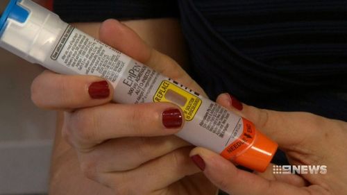 EpiPens are in short supply in Australia. (9NEWS)
