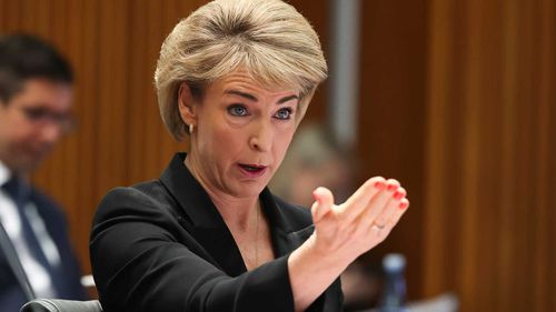 Attorney-General Michaelia Cash celebrated the new legislation making sexual harassment a sackable offence.