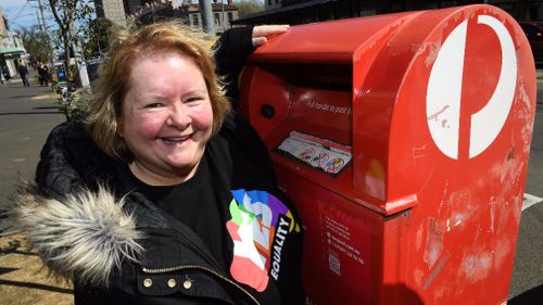 Szubanski urged participants in the same-sex marriage survey to just sent their votes. (AAP)