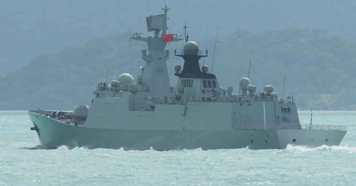 Chinese warships came within 10km of Australian waters