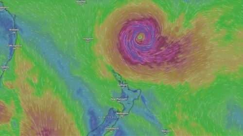 Stasera il ciclone Vaianu raggiungerà la Nuova Zelanda.