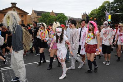 Sydney Zombie Walk on Saturday 27th October 2018