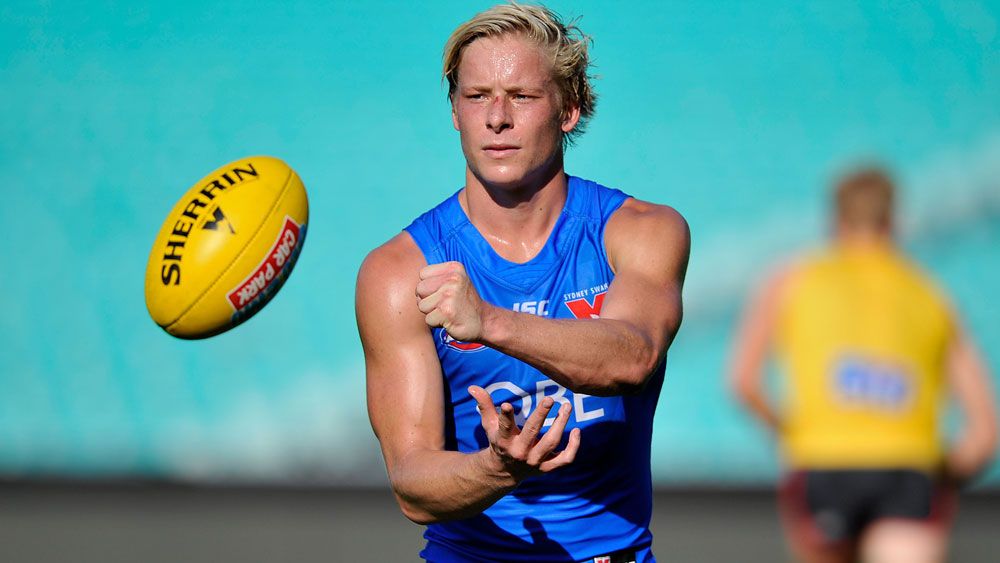 Sydney Swans youngster Isaac Heeney loses voice during live Melbourne radio interview