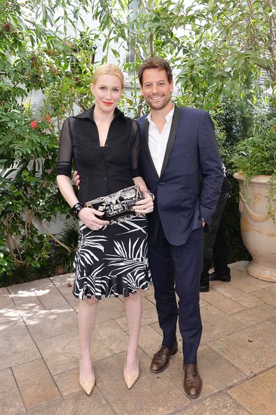 Alice Evans and Ioan Gruffudd attends NET-A-PORTER Celebrates Women Behind The Lens at Chateau Marmont on February 26, 2016 in Los Angeles, California.