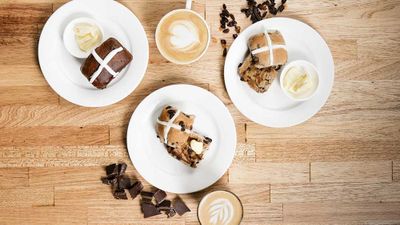 That Australia wide and well known cafe chain <a href="http://www.shingleinn.com/" target="_top" draggable="false"><strong>The Shingle Inn</strong></a> has upped it's game on the hot cross bun front. While their traditional and chocolate varieties have their fans, this year we'll also be seeing a gluten free hot cross bar. There's no need for anyone to be left our when you go out for a bun and a coffee. &nbsp;
