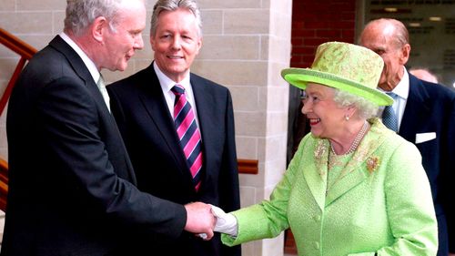 McGuinness and the Queen: 'A pretty historic handshake'