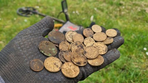 The demographics of metal detecting is changing to include younger people and families with kids, Luke Phillips says.