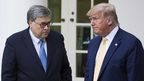 William Barr said Donald Trump's tweets make it 'impossible for me to do my job'.