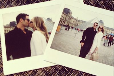 Jen: A Polaroid... #Louvre #Stunning #Paris
