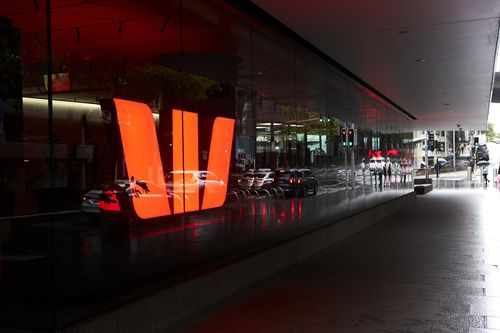 The Westpac logo.