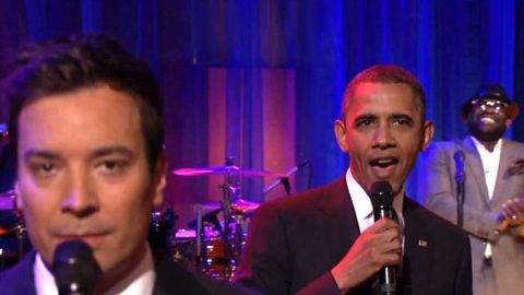 Watch: President Obama slow jams the news with Jimmy Fallon