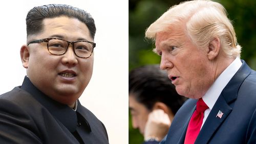 Kim Jong-un and Donald Trump. (AAP)