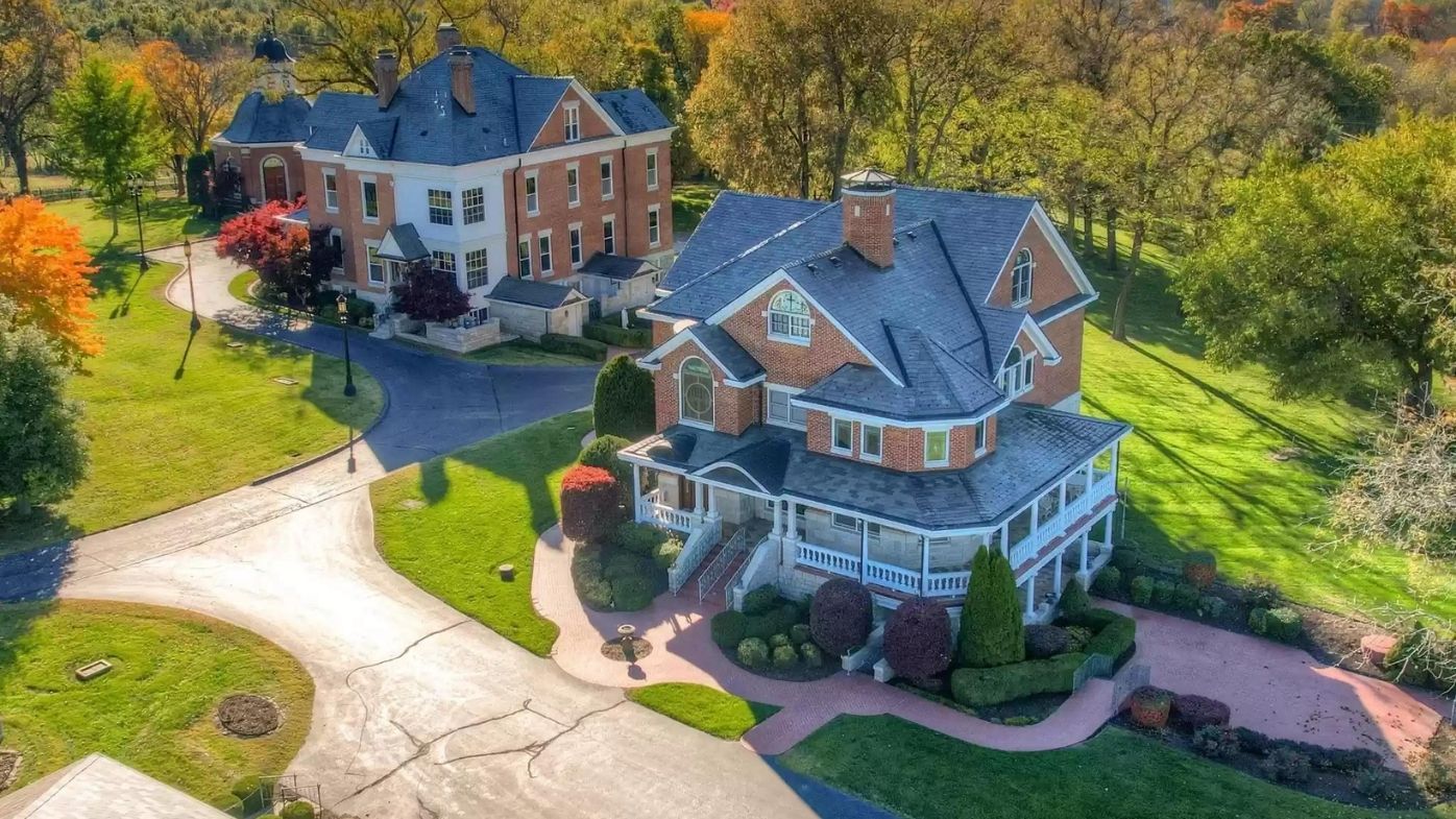This property has two mansions and one feature you'd never expect