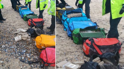 Cocaine haul worth $81 million washes up on British beaches
