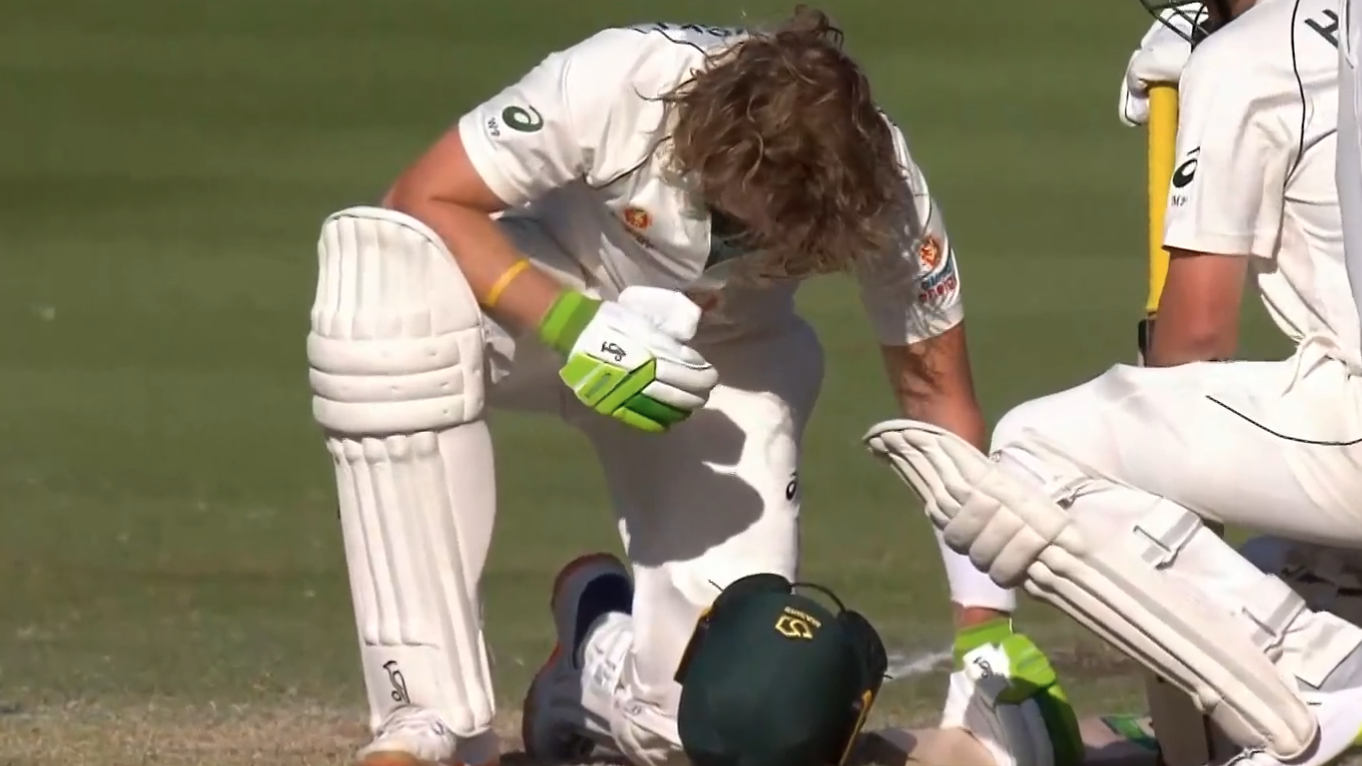 Australia A India Will Pucovski cricket scores news Cameron Green Joe Burns