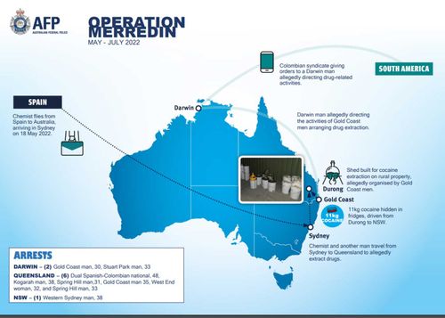 The AFP issued this graphic explaining their operation.