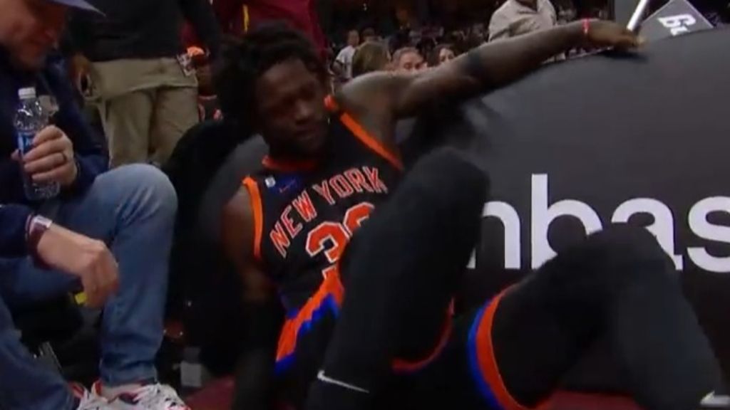 'Unnecessary': Julius Randle calls out rival's flagrant foul as Cavaliers beat Knicks to tie series