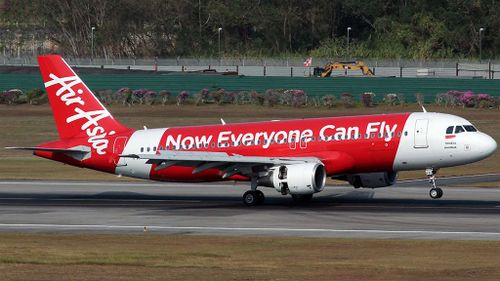 A file photo of the missing flight. (Supplied, Air Asia)