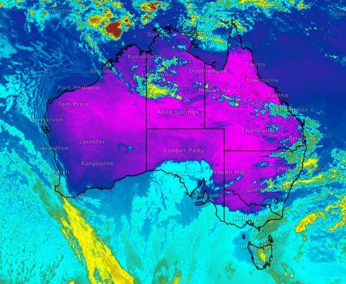 Parts of Australia's east coast is set heat and rain this week.