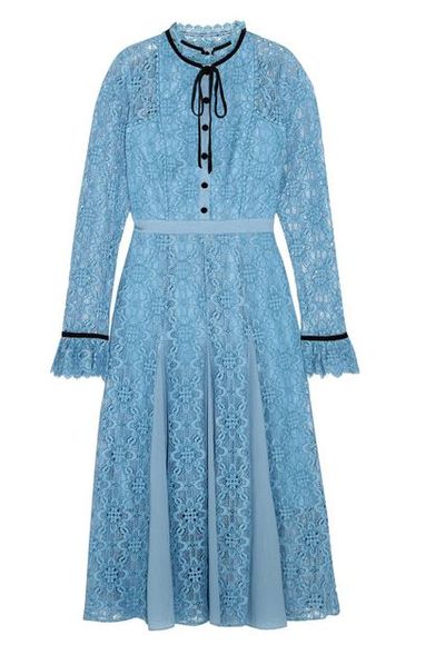 The dress that Duchess Kate opted to wear for her first official engagement post pregnancy announcement. <a href="https://www.net-a-porter.com/au/en/product/937273?cm_mmc=Google-ProductSearch-AU--c-_-Net-a-Porter-AUPLA-_-AUS+-+GS+-+Core+Products+-+High--Very+high+price-_-__pla-198481501510_APAC&amp;gclid=EAIaIQobChMI8dvksN3n1gIVhQcqCh1orAR-EAYYASABEgLqLPD_BwE&amp;gclsrc=aw.ds" target="_blank">The Temperley London Eclipse Corded Lace Midi Dress, $1442.74.</a>