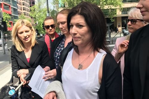 "Nothing will bring Alesha back": the teen's mother spoke outside court today.