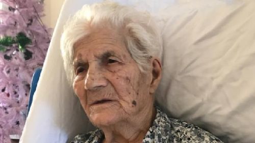 Dimitra Pavlopoulou, 97, was found safe and well. (Supplied)