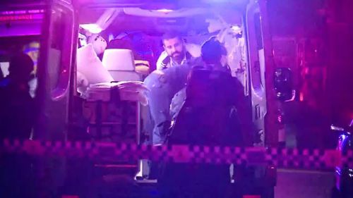 The officer sustained injuries to his hand and was taken to hospital for treatment. (9NEWS)