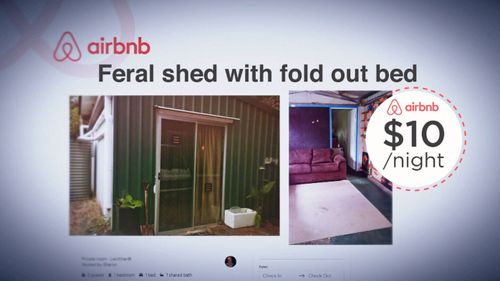 Airbnb users are selling hyper-cheap rental "accommodations".