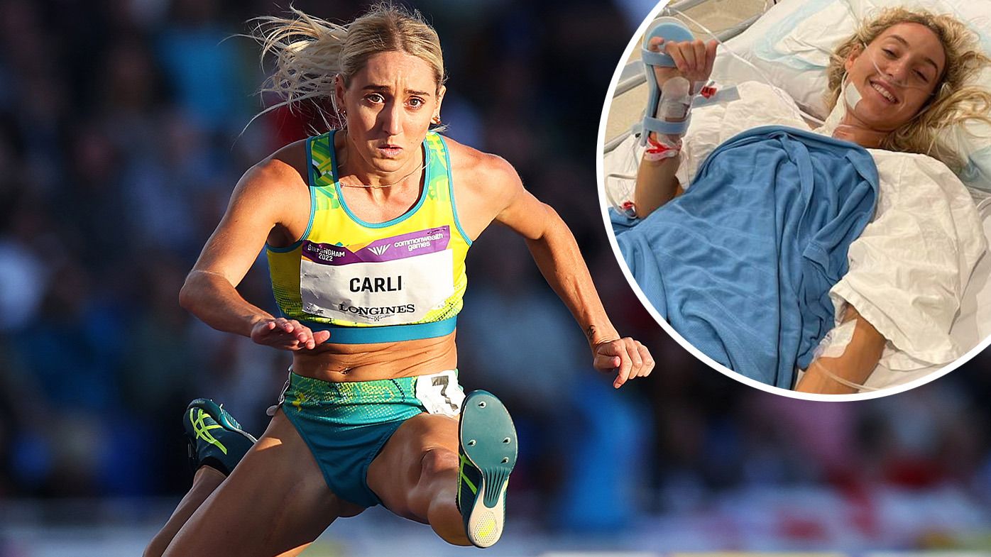 EXCLUSIVE: Aussie hurdler's single-minded mission after life-threatening accident