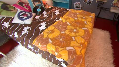 The exhibit recreates a teen bedroom straight out of the 70s. (9NEWS)