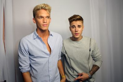 Cody Simpson and Justin Bieber