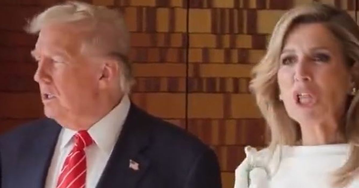 Queen Maxima responds to claims she deliberately parodied US President Donald Trump