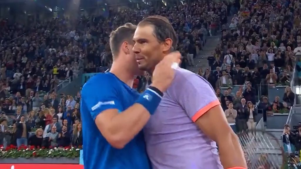 'This is a joke': Rafael Nadal given guard of honour as star plays last home tournament in Madrid