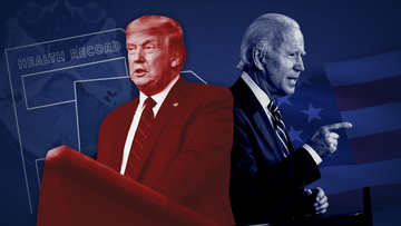 What do we know about the health of Donald Trump and Joe Biden?