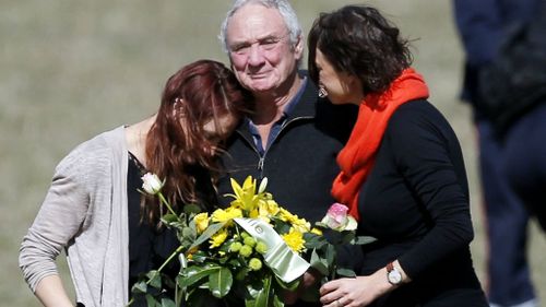 Family of Australian Germanwings victims visit crash memorial
