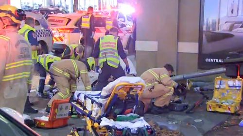 Southbank truck crash